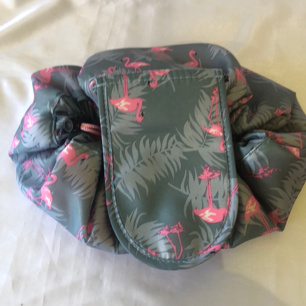 COPY - Flamingo lazy makeup bag